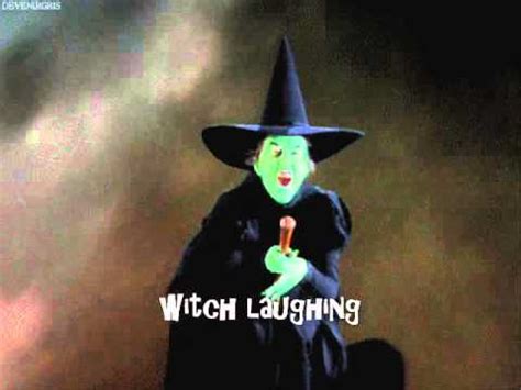 Chuckling witch laughter